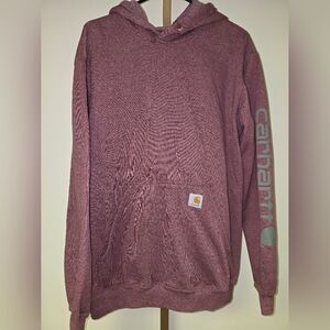 Carhartt Original Fit Burgundy Hoodie Sweater